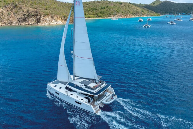 Fountaine Pajot Tanna 47 Blue Angel