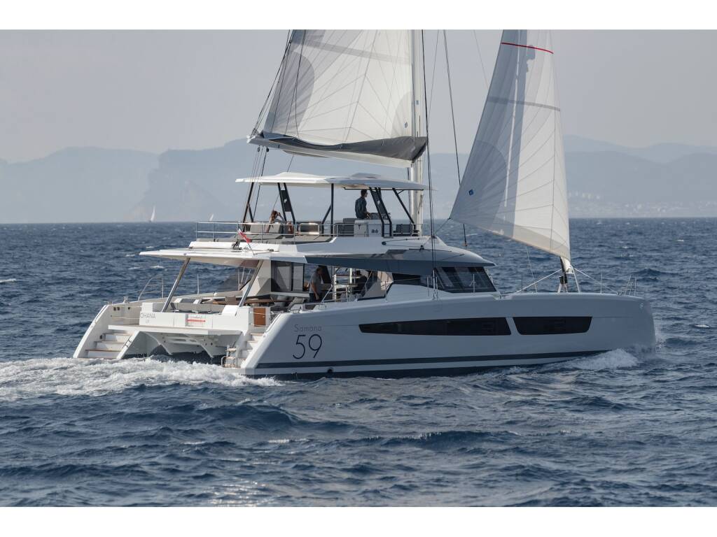Samana 59 Libertà - Luxury Catamaran, A/C, Generator, Water maker, Solar panel